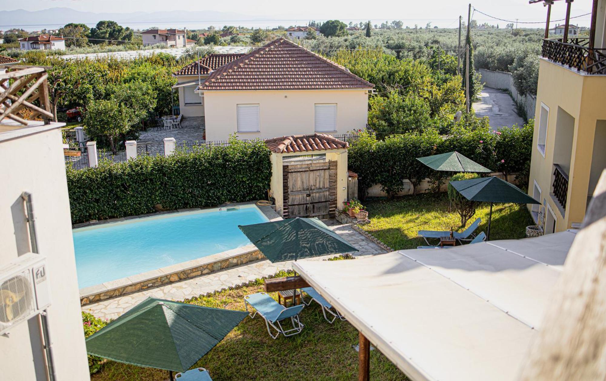 Villa Eridos Káto Lekhónia Екстериор снимка